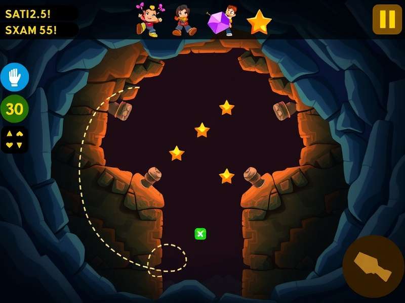 Cave Explorer Deluxe gameplay screenshot