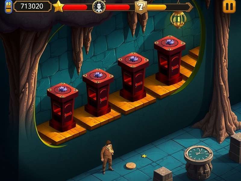 Cave Explorer Deluxe puzzle solving